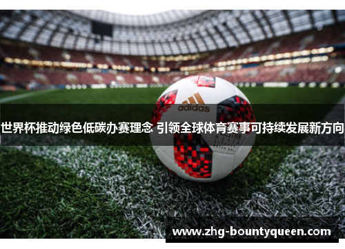 世界杯推动绿色低碳办赛理念 引领全球体育赛事可持续发展新方向
